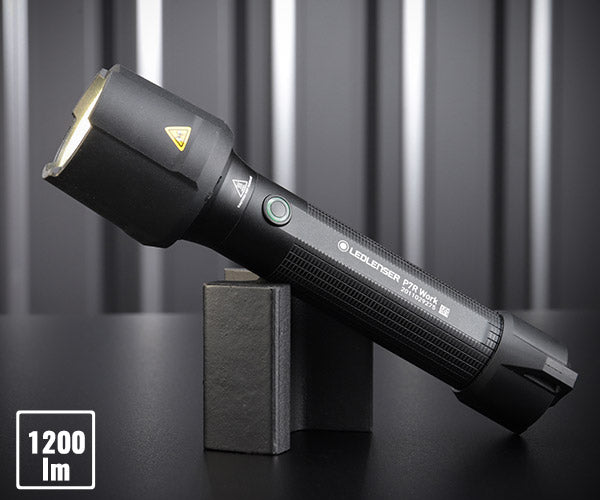 LEDLENSER P7R Work LEDライト 1200lm 高演色LED搭載 502187 レッド