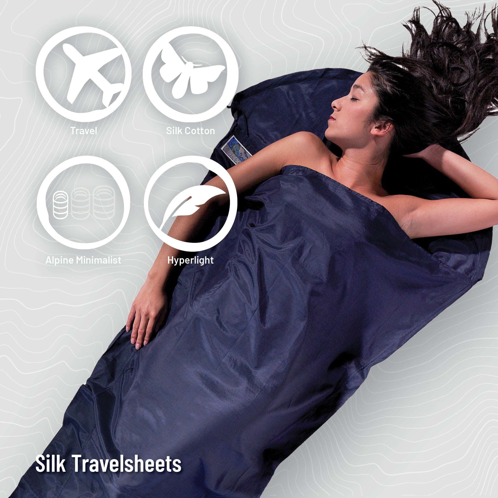 Travel Sleep Sack | Silk | COCOON