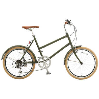 アサヒサイクル 自転車 ミニベロ ニジック コロン 206A ［外装6段 /20