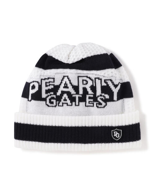 PEARLY GATES（パーリーゲイツ） ニット帽 ニットキャップ 「PEARLY