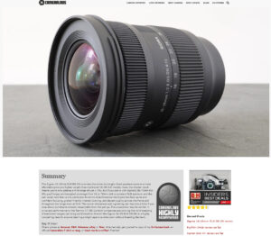 シグマ16-28mm F2.8 DG DNは小型軽量ながらF2.8から良好な解像性能