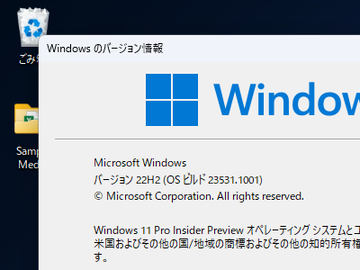 OSの初期セットアップも声で行える ～Dev版「Windows 11」Build 23550