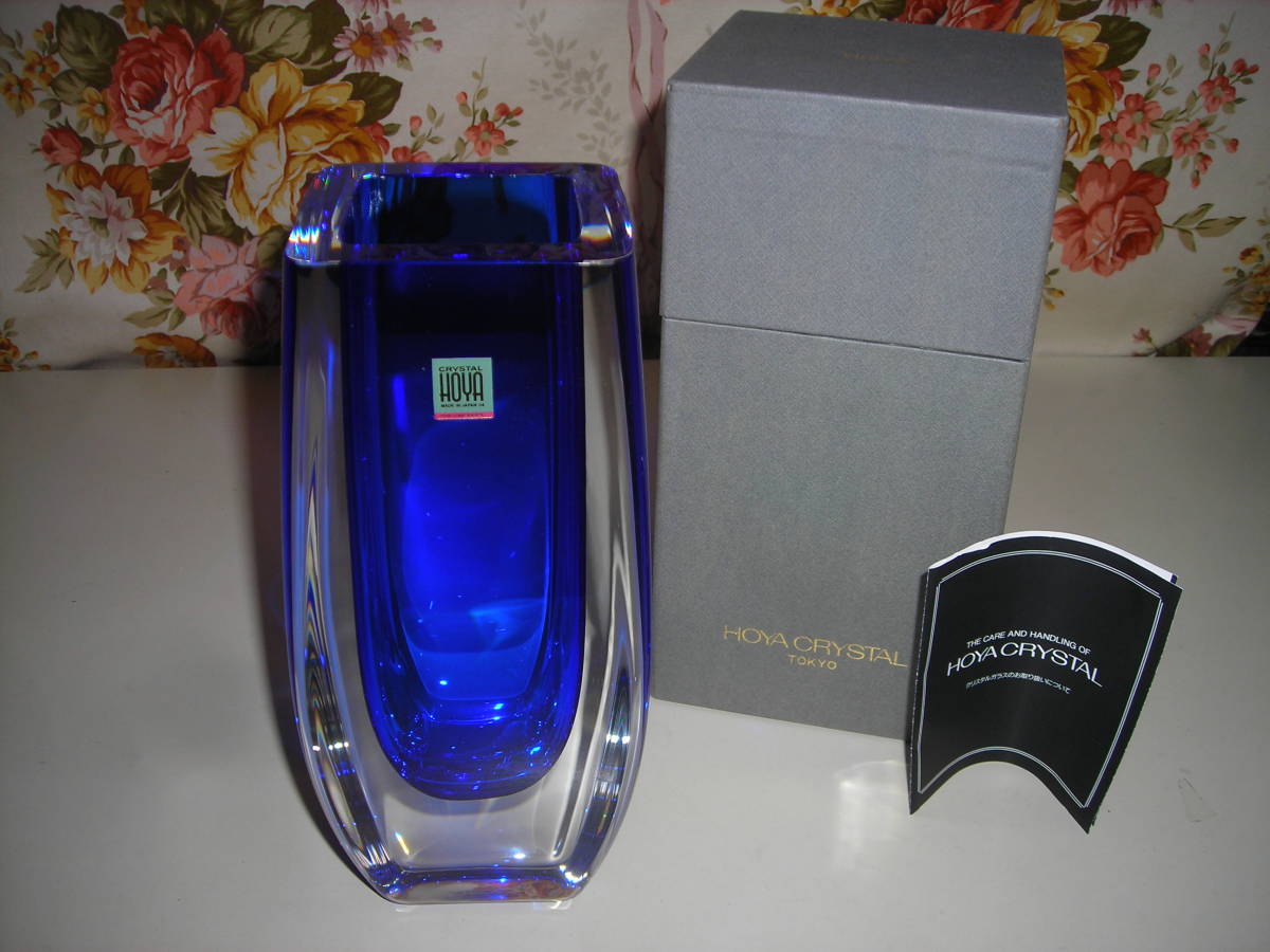 Yahoo!オークション -「hoyaクリスタル 花瓶」の落札相場・落札価格