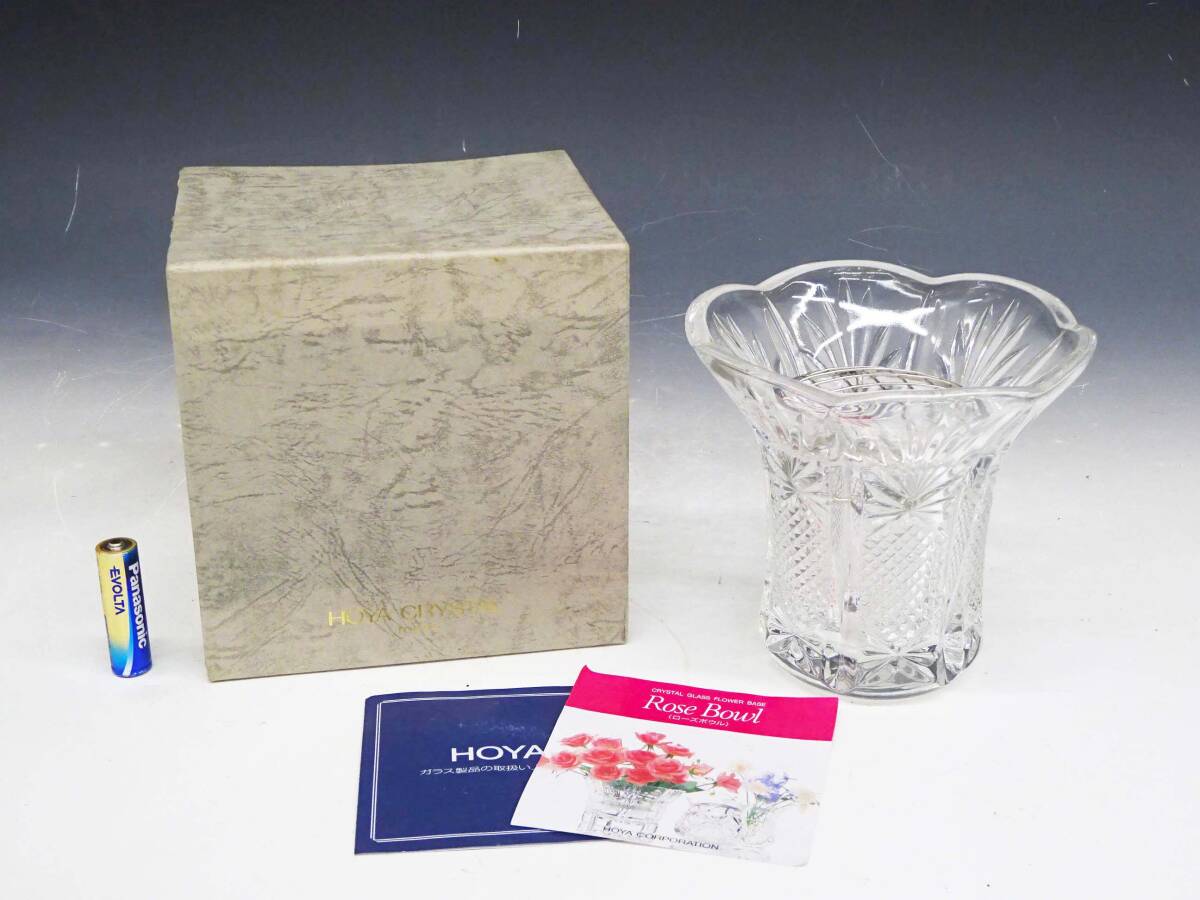 Yahoo!オークション -「hoyaクリスタル 花瓶」の落札相場・落札価格