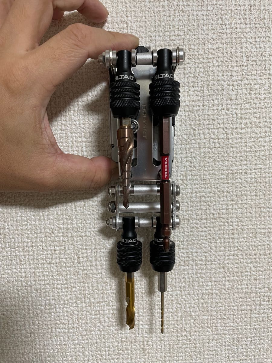 ダブルタクト2つ穴プレート ビットホルダー4P ニックス風チェーン