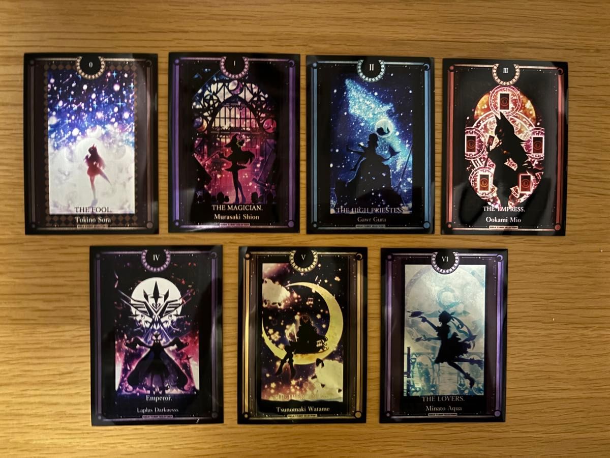 サンパン】【ホロライブ】タロット カードスリーブ 22種類 × 各10枚
