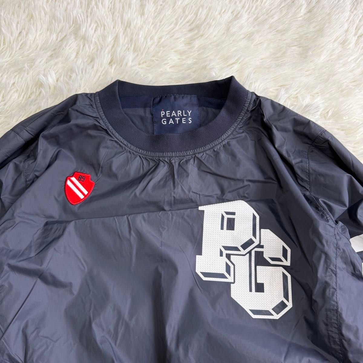 パーリーゲイツ】美品 スニード ネイビー ワッペン 4サイズ メンズ