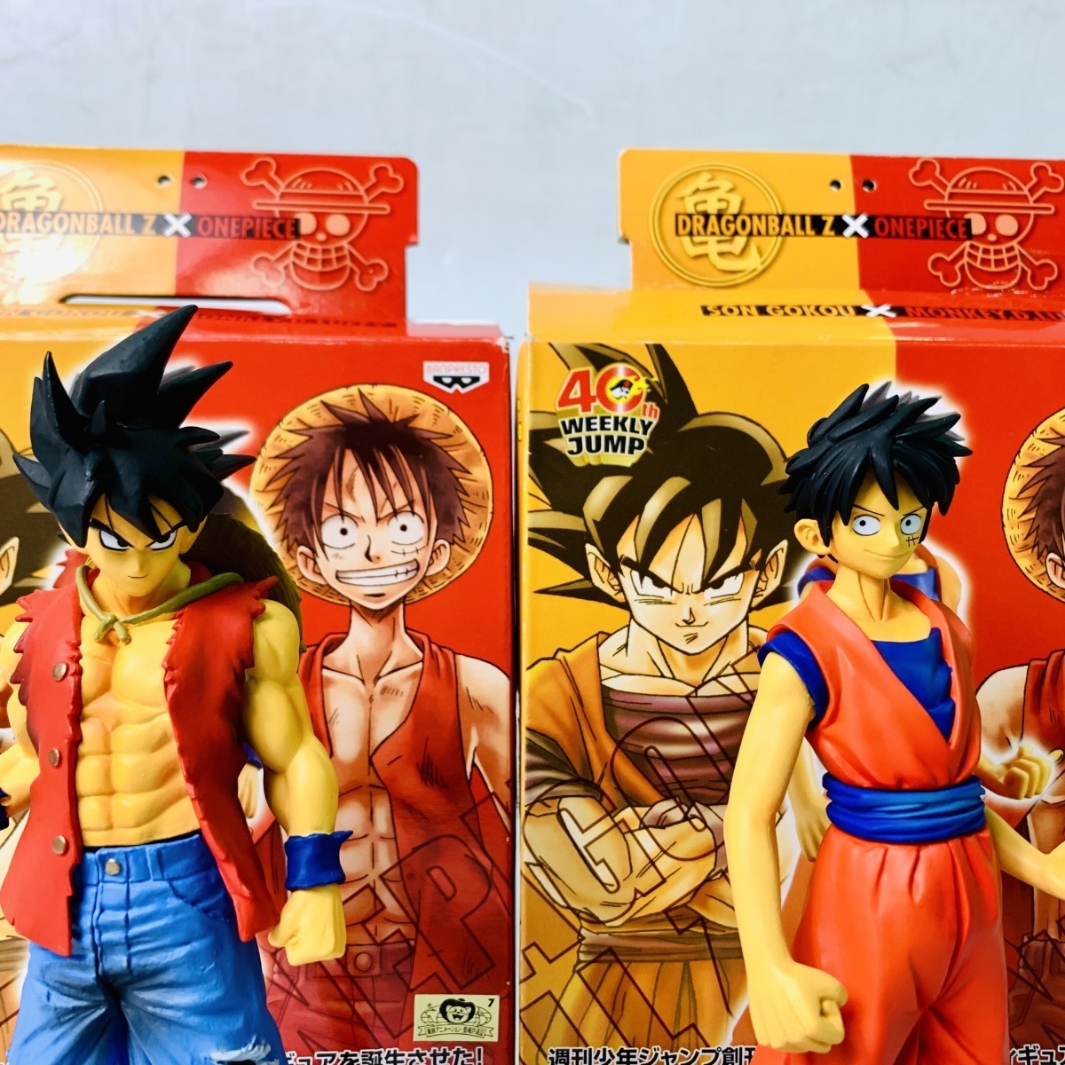 Yahoo!オークション - 中古品 ドラゴンボールZ × ワンピース DX組立式