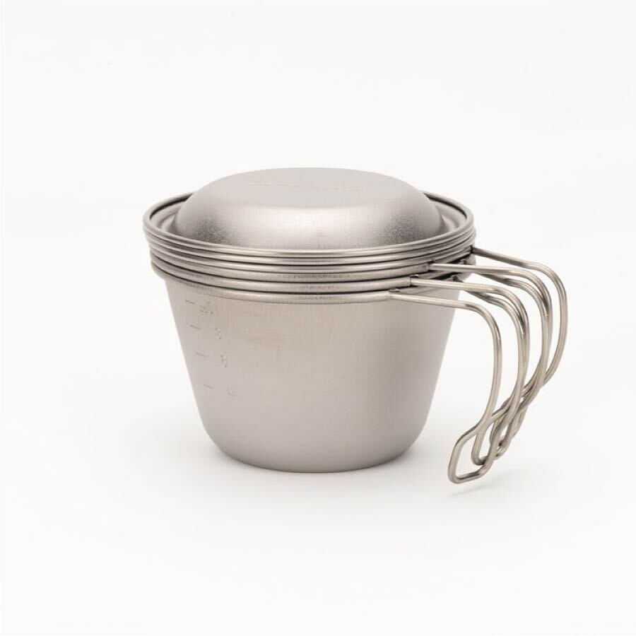 スノーピーク 深型チタンシェラカップ 蓋付き | sotosotodays