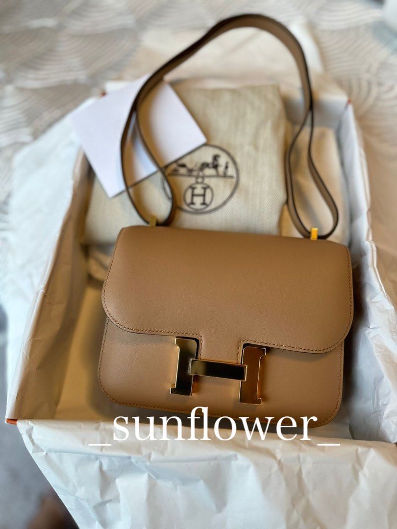 エルメス コンスタンスミニ スイフト チャイ/G金具 (HERMES/ショルダー