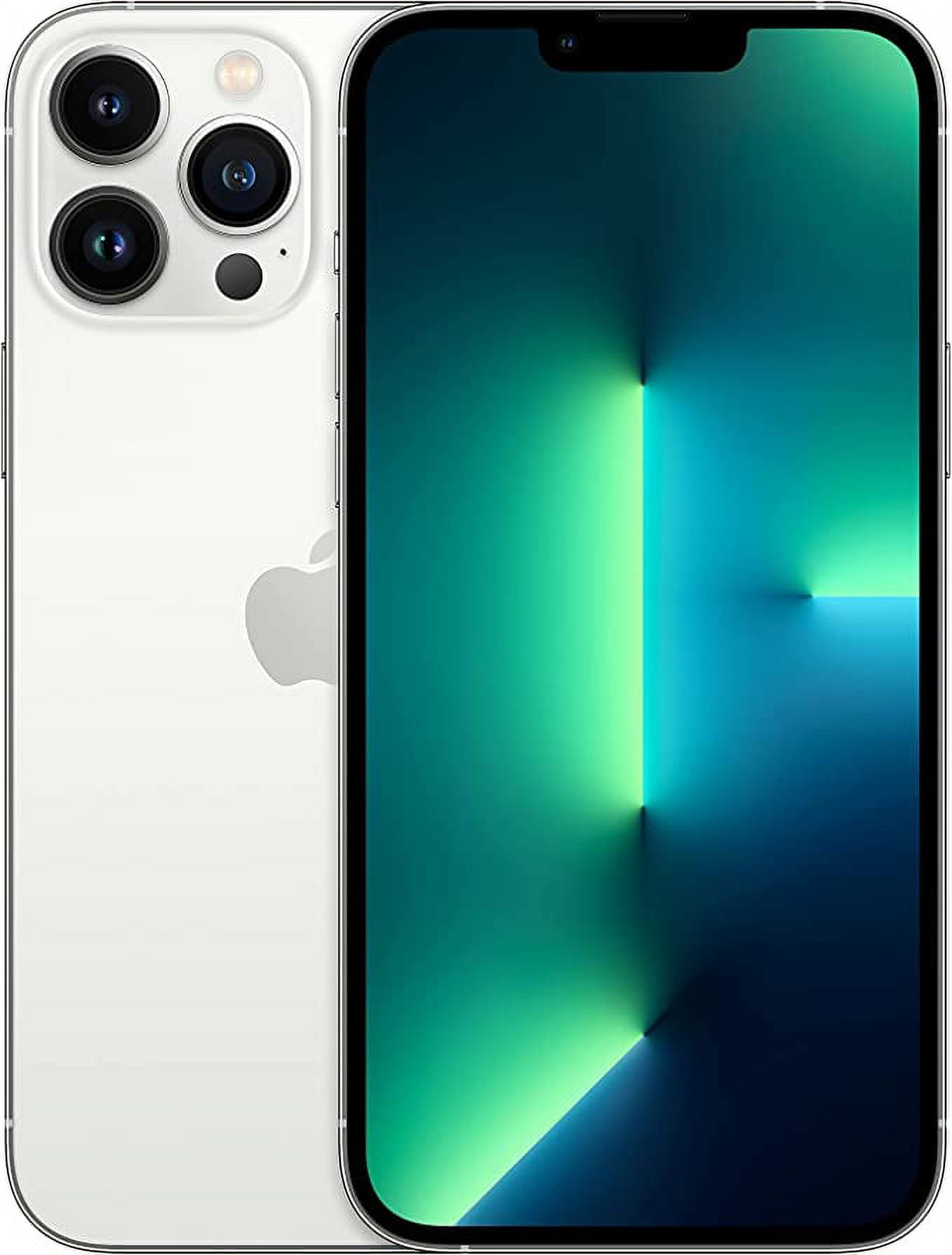 Unlocked Apple iPhone 13 Pro Max 128GB Silver - Open Box, Mint
