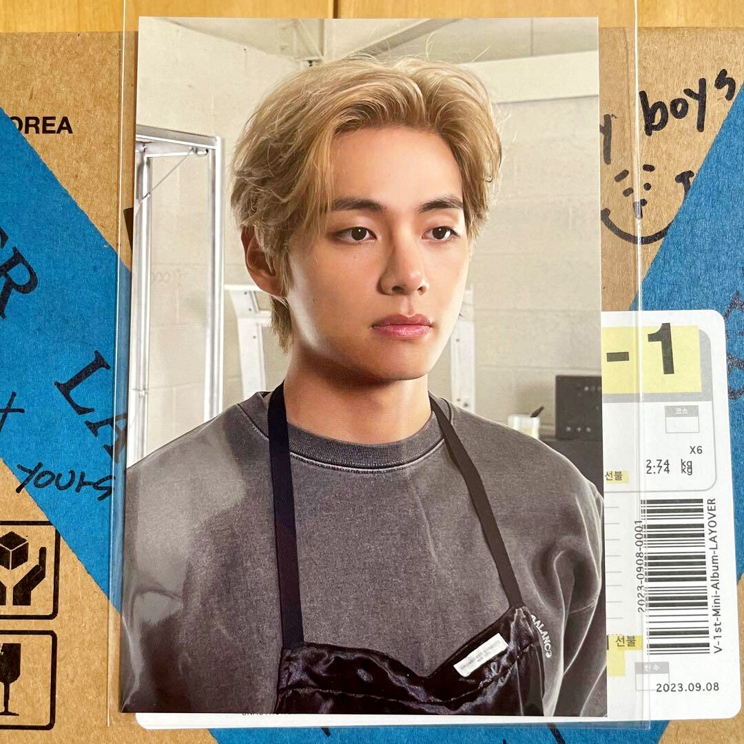 BTS V Layover JPFC UMS JAPAN Limited POB Official Photocard