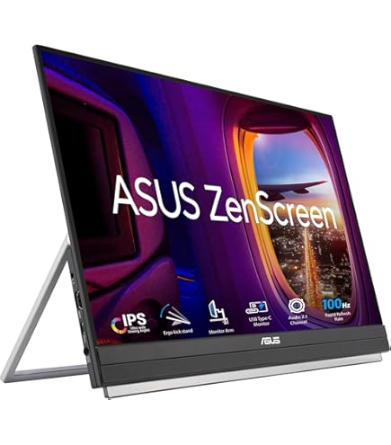 Amazon.co.jp: ASUS ZenScreen 24インチ 1080P ポータブルUSBモニター