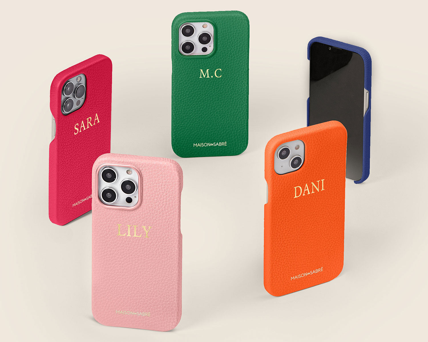 Customised Leather iPhone 14 Pro Cases – MAISON de SABRÉ