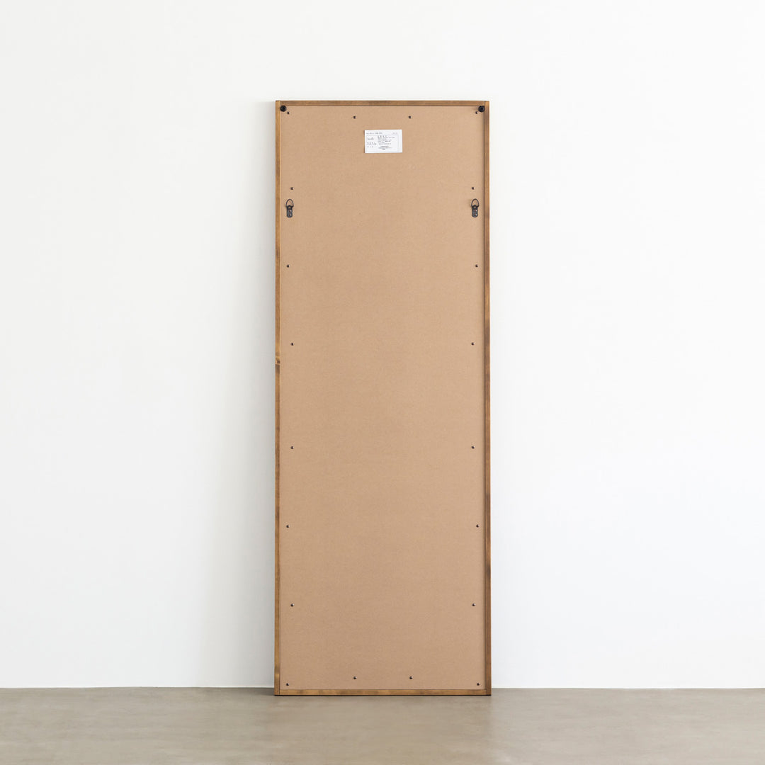 オーク ＋ パイン材 ナチュラル スタンドミラー 62×170 – KANADEMONO