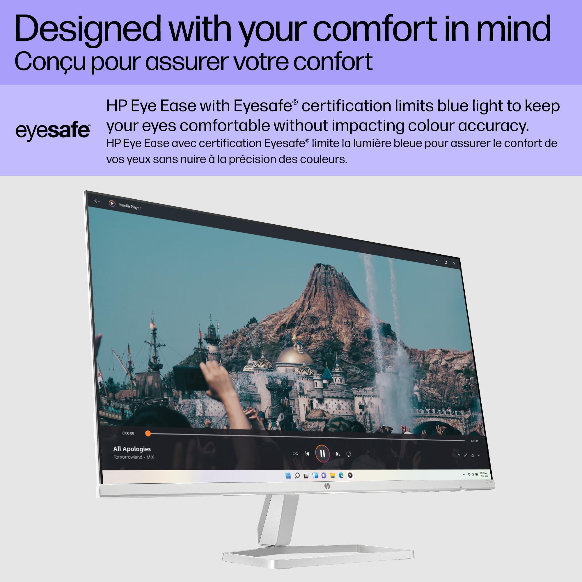 Amazon.co.jp: HP Series 5 27 inch FHD White Monitor - 527sw
