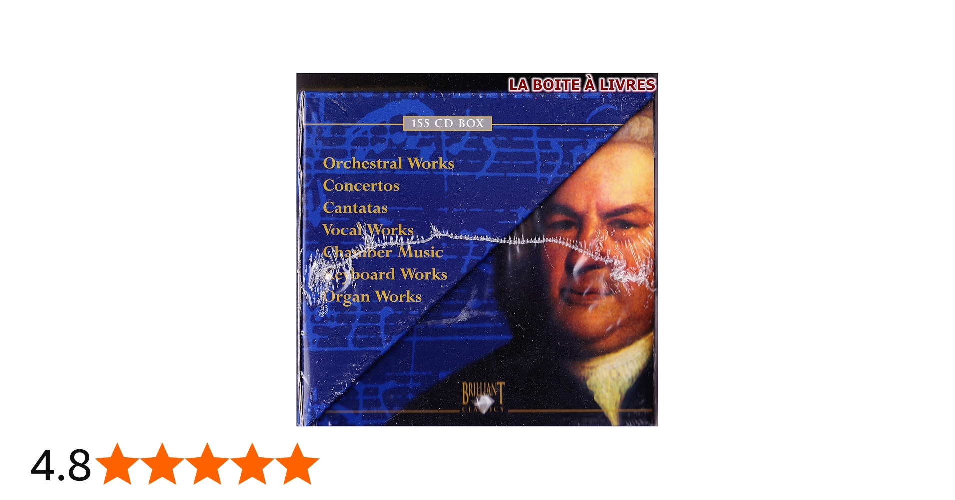 Bach - Complete Works [155CD Box Set]: Amazon.co.uk: CDs & Vinyl
