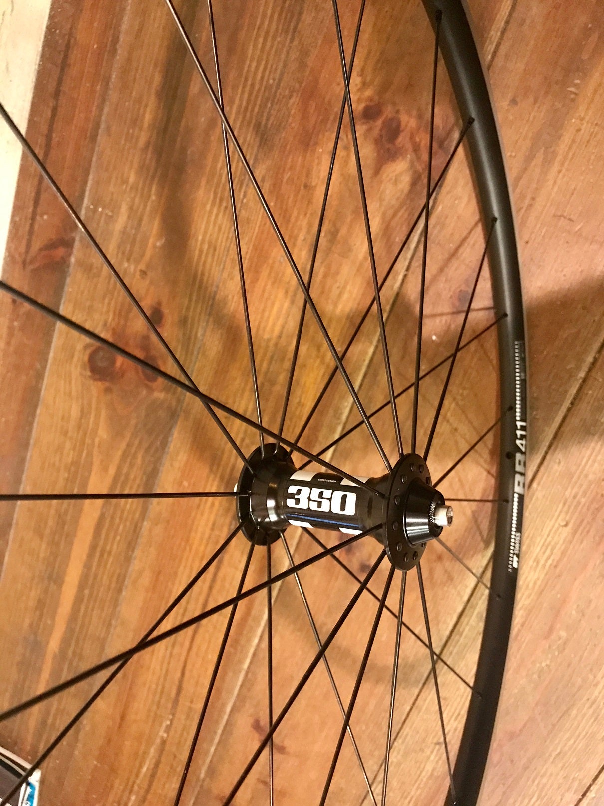 手組ホイール】DT SWISS 350ハブ/RR411リム組ホイール特価販売