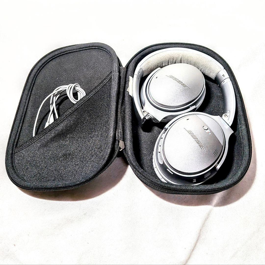 Bose QuietComfort 35 II シルバー 廃盤 ブルートゥースヘッドホン QUIETCOMFORT 35 WIRELESS HEADPHONES II
