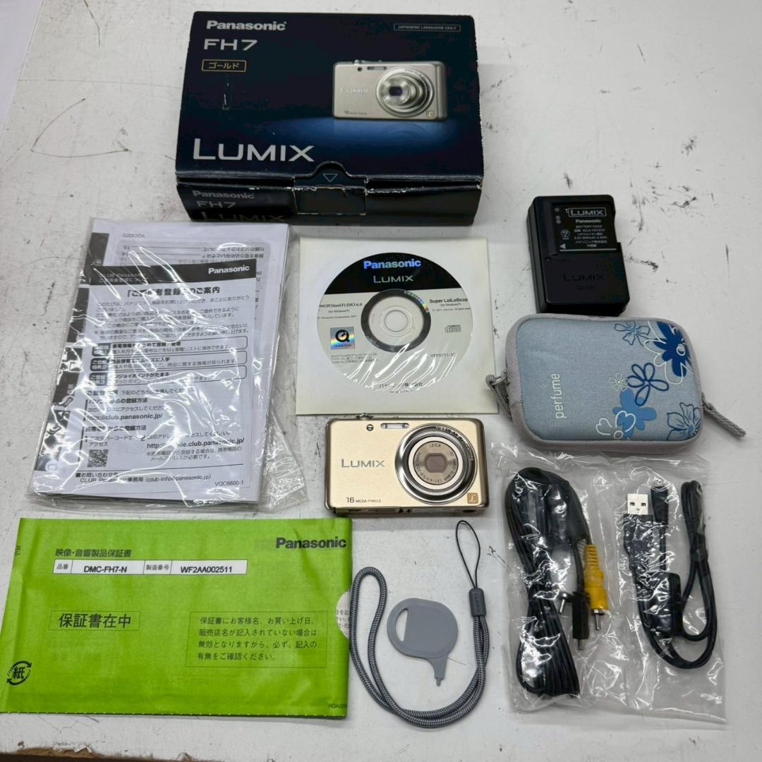 T◆　Panasonic　LUMIX　DMC-FH7　ゴールド　デジタルカメラ Amazon | パナソニック デジタルカメラ ルミックス シャインゴールド