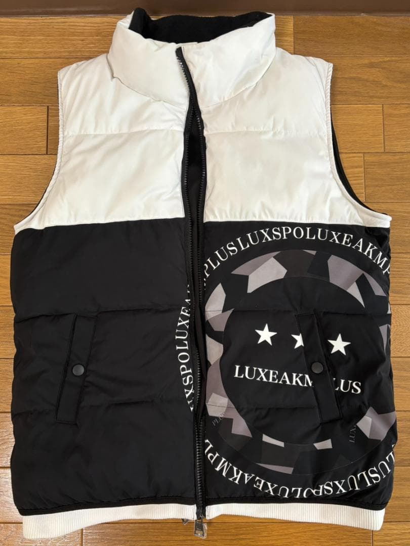 LUXEAKMPLUS 中綿ベスト M LUXEAKMPLUS リュクスエイケイエムプラス ゴルフ ウェア レディース 冬