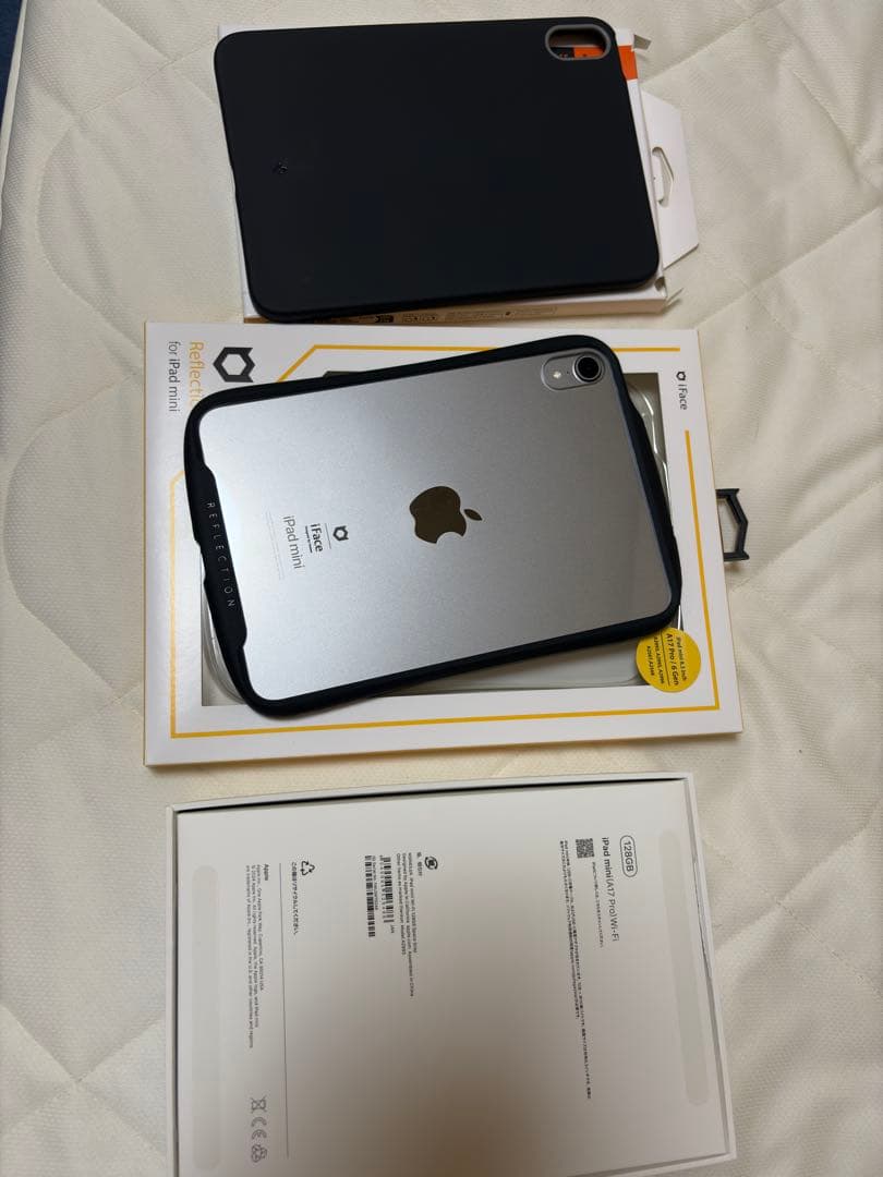 iPad mini 第7世代 A17Pro 128GB スペースグレイ オマケ付 iPad mini 第7世代（A17Pro） Wi-Fiモデル 128GB スペースグレイ