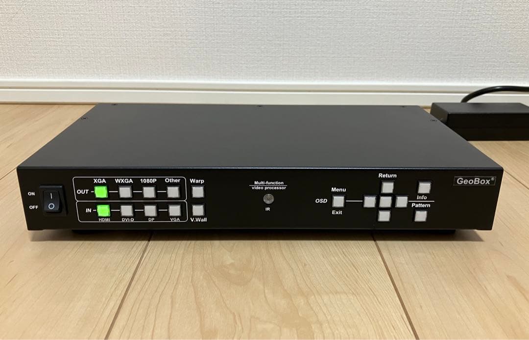 美品 GeoBox【G-106】幾何学補正プロセッサー - メルカリ