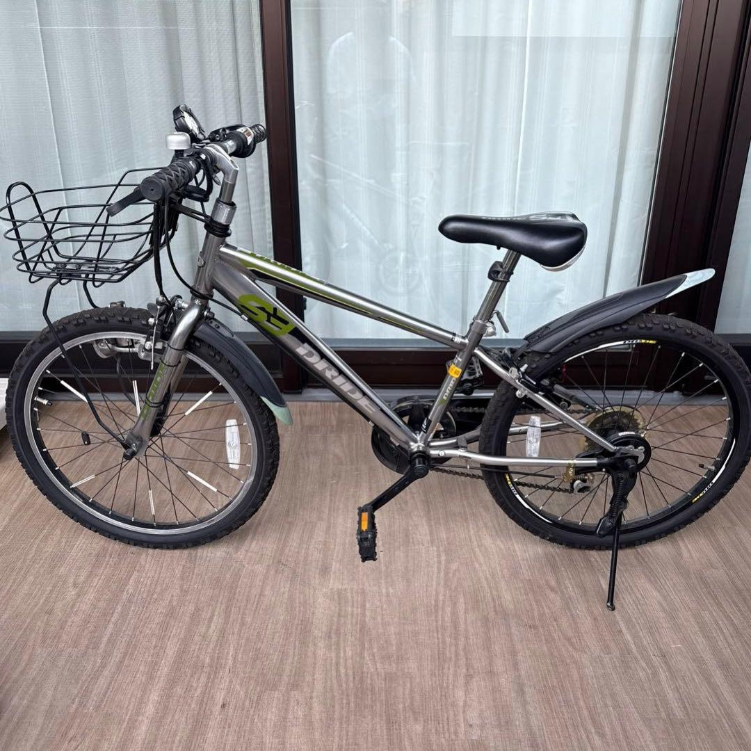 あさひ自転車　Dride S3　22インチ　スピードメーター付き 22型 子供用自転車 ドライドS3 BAA226HD-Q(外装6段変速) ブラック