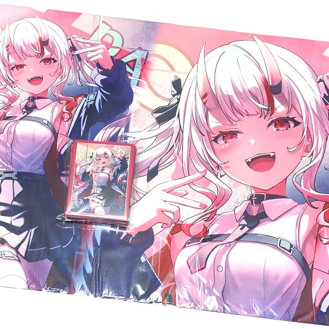 ホロライブ 百鬼あやめ スリーブ プレイマット セット hololive y_o Amazon.co.jp: ホロライブ 百鬼あやめ スリーブ プレイマット セット 1