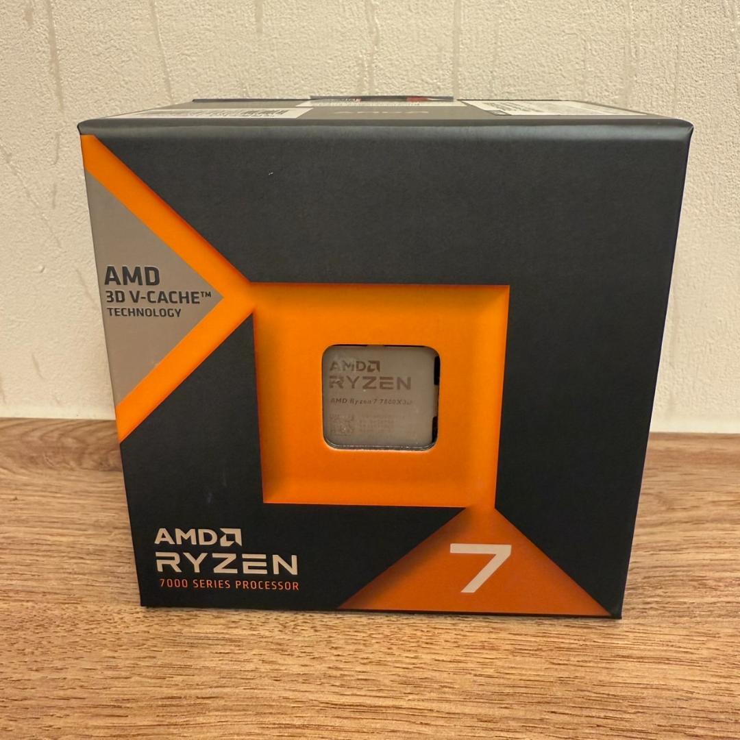 AMD RYZEN 7800X3D 国内正規品 低消費電力・高速なゲーミングCPUの大本命。最新3D V-CacheモデルAMD