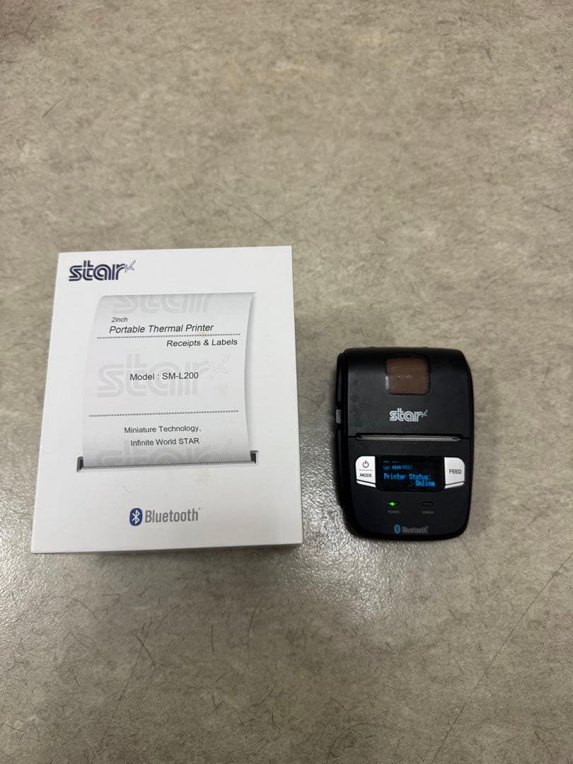 スター精密製　bluetooth モバイルプリンター　SMーL200 SM-L200 サポートページ - スター製品 サポートデータベース
