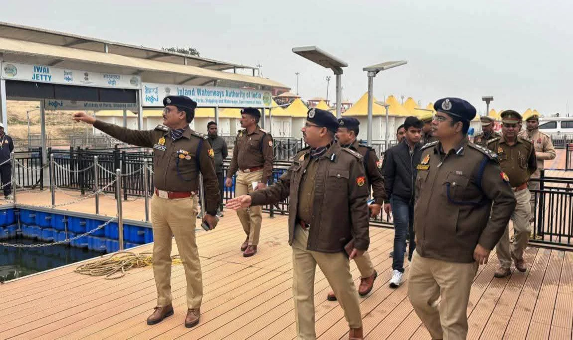 प्रयागराज में माघ मेला तैयारियों का रिव्यू, एडीजी पीएसी ने ली हाईलेवल बैठक!